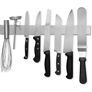  Yatoshi Magnetic Kitchen Knife Block Set 6 Pcs