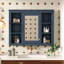 Armoire murale de salle de bain polyvalente en MDF de style moderne