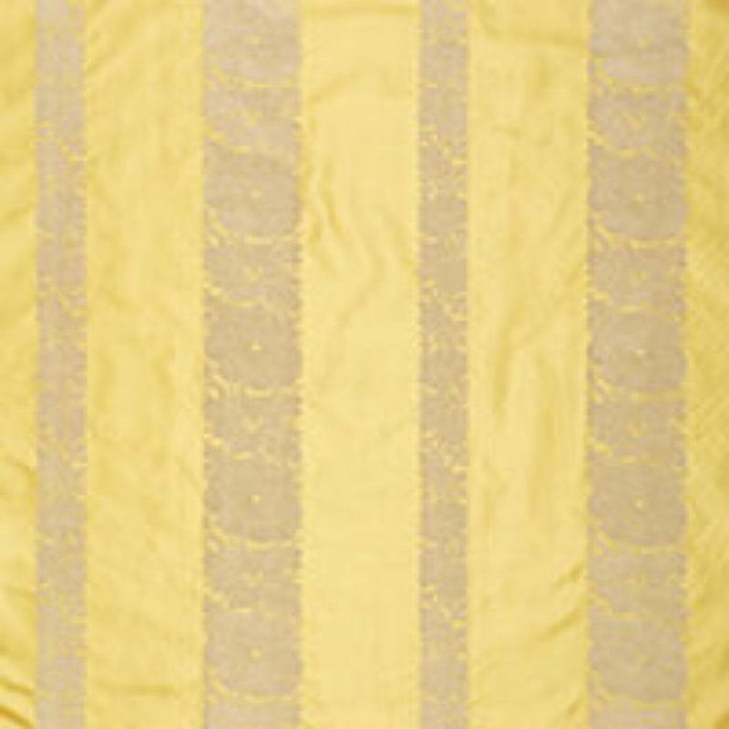Mandarin Silk Stripe Fabric, Sunlight