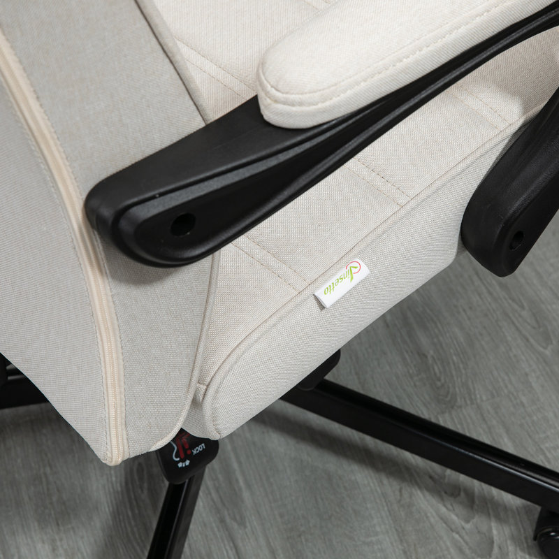 Nirvelli Office Chair, Cream