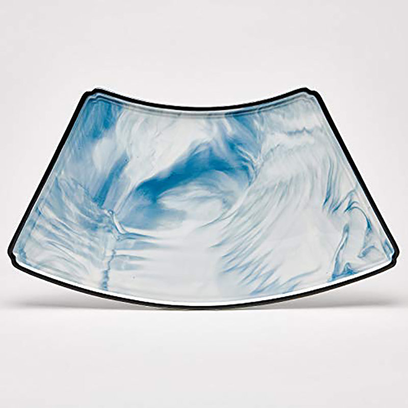 Tyrinia 17" Bone China Dinner Plate
