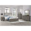 Lit tapissier Mid-Century moderne pour chambre à coucher-877385330-877385332