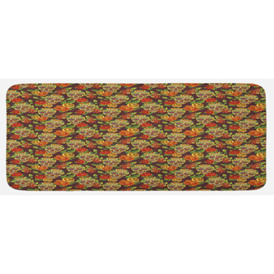 Tapis de cuisine en crâne de sucre