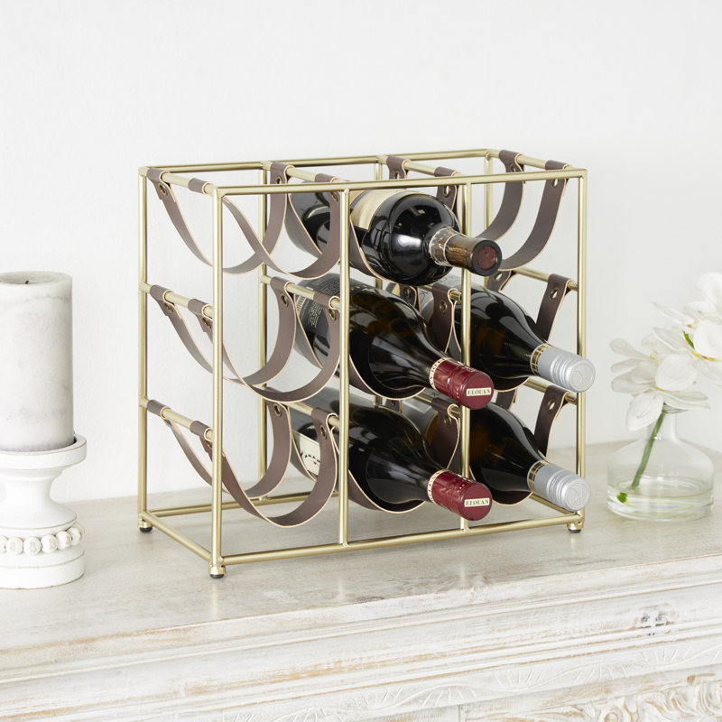 Support à vin Michellle, H 12,95 po x l 14,45 po x P 7,4 po