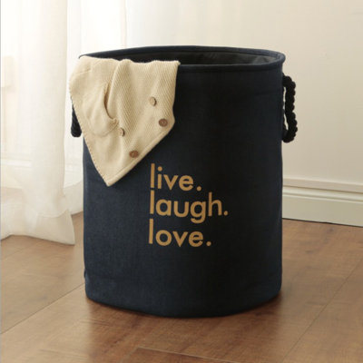 Fabric Laundry Hamper with Handles
