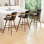 Ensemble de 3 tabourets pivotants modernes rembourrés 30 po-124579609-124579614-124579615