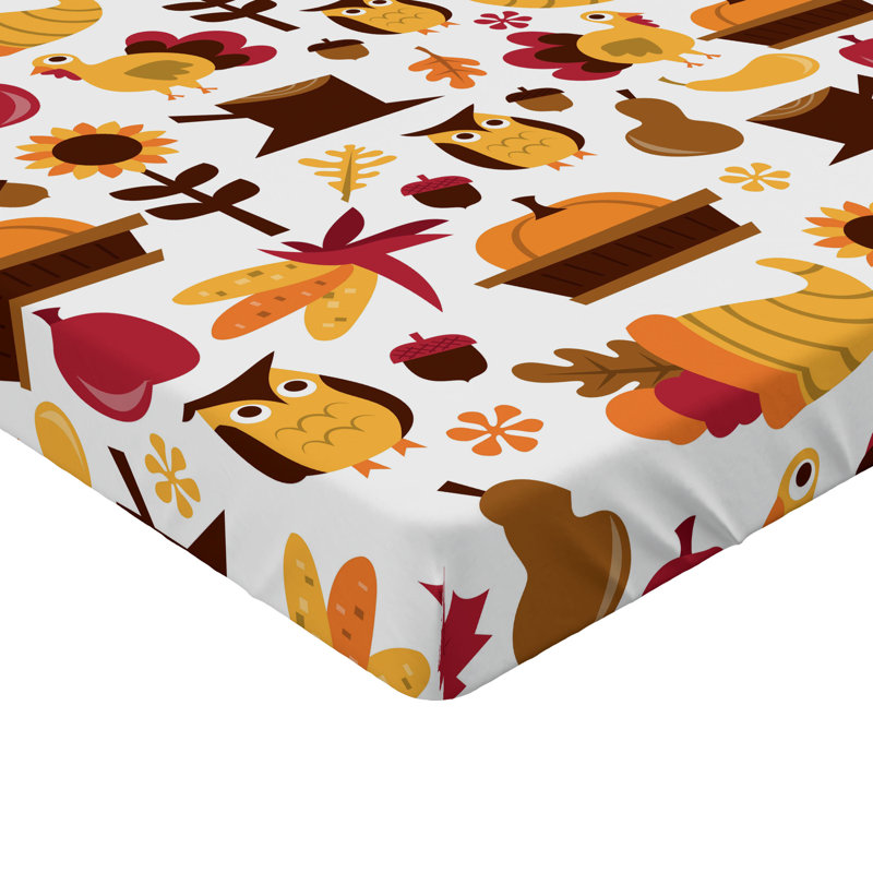 Ensemble de 2 draps-housse Ambesonne Harvest, California King Fitted Sheet