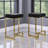 John-Henry Upholstered Counter Stool with Metal Frame-441231518-441231513-441231512