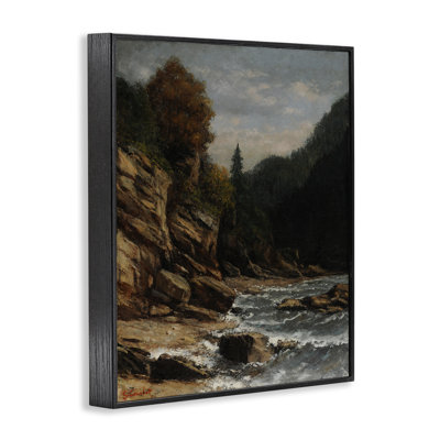 Classical Ocean Tide Framed Giclee Art by one1000paintings