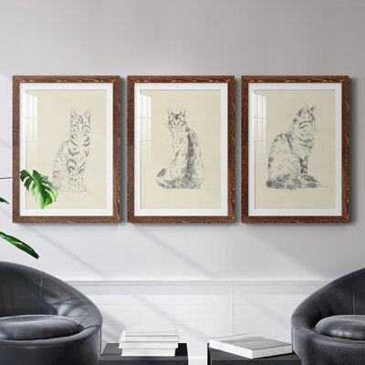 House House IV - ensemble de 3 reproductions de cadres photo