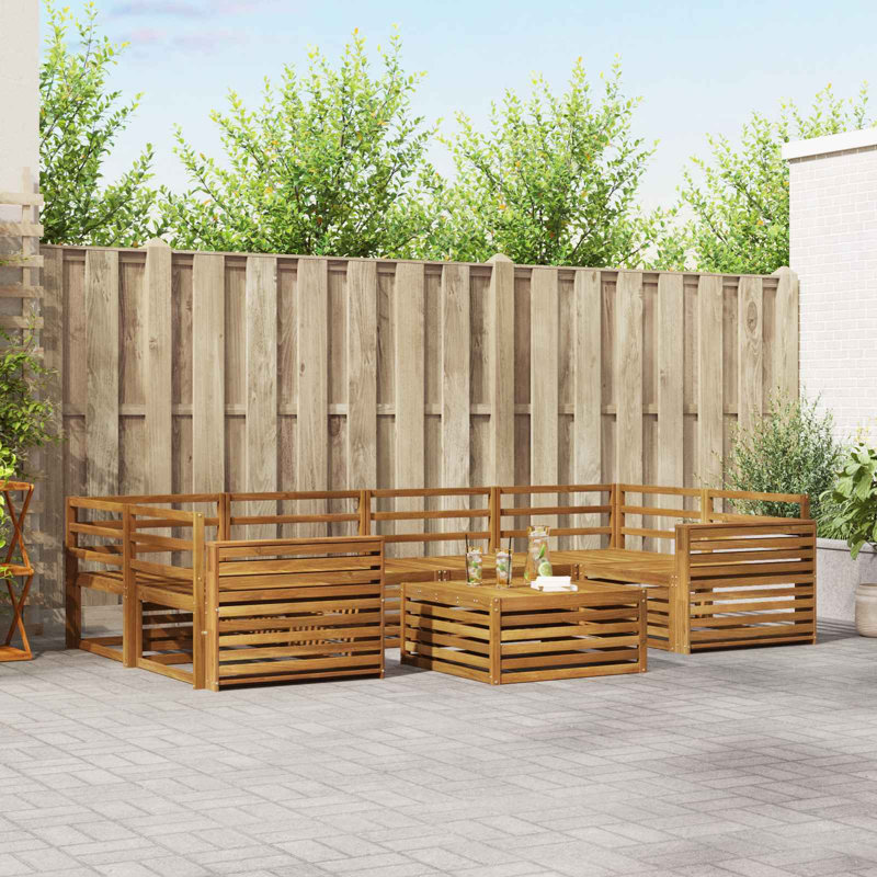 325cm Wide Patio Sectional Set