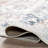 Everlee SpinClean Faded Persian Machine Washable Area Rug-615955019