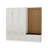 Modern Hall Stand, White, 88.6 x 82.7 x 13.8 inches | 100% Melamine Coated Particle Board, Thickness: 0.7 inches | Stylish & Functional Design for Entryways, Durable and Easy to Clean