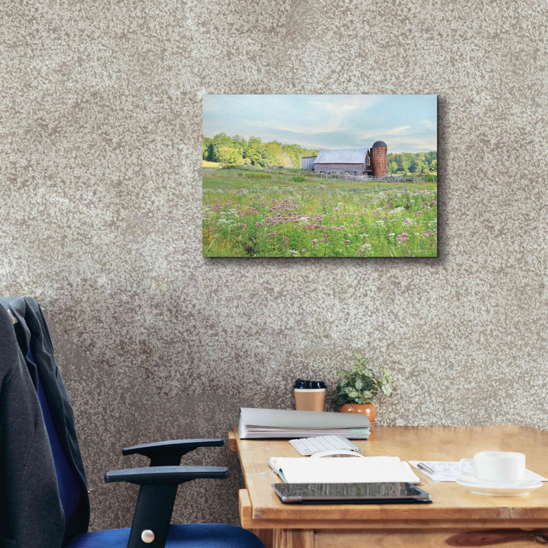 «Summer on the Farm» par Lori Deiter, estampe numérique sur toile, H 18 po x l 26 po x P 0,75 po