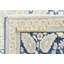 Tapis oriental bleu unique 10X12 One-of-a-Kind