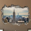 Scenic & Cityscapes Non-Wall Damaging Wall Decal