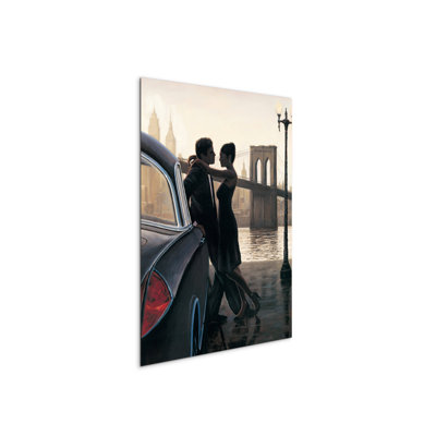 Urban I by Art Studio 77.5cm H x 58cm W MetalArt Materic Aluminum Satin Effect, Frameless Panel, Lightweight Ready to Hang