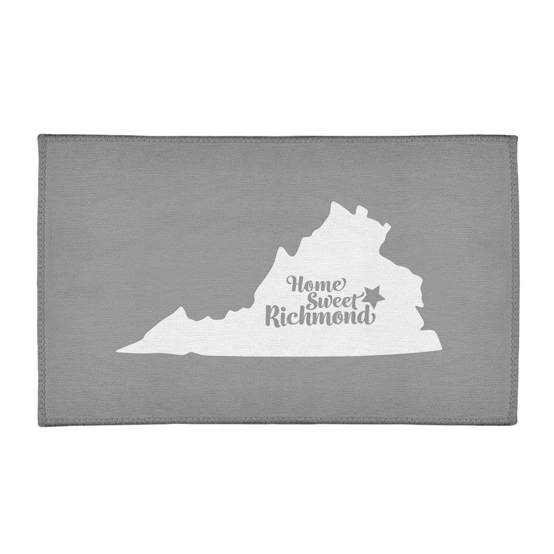 Tapis en poly-chenille richmond virginie, Rectangle 4 pi x 6 pi