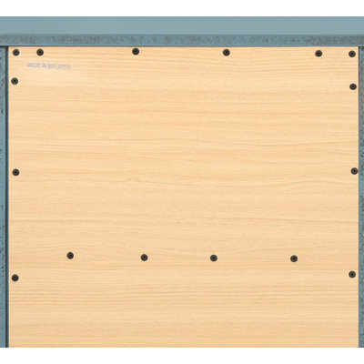 Temara Teal 2 Drawers Nightstand