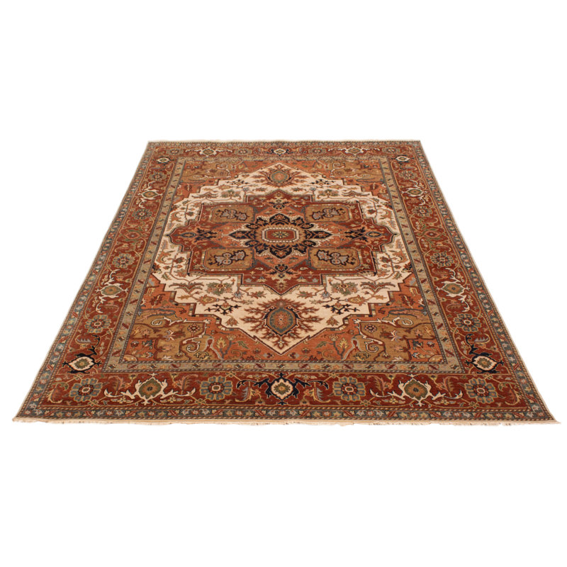 Tapis ivoire Jules Sultane 8 pi 8 po x 11 pi 6 po