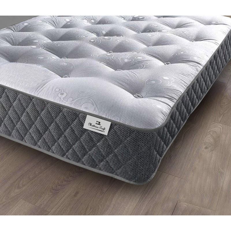 Supreme Pocket Sprung Tufted Memory Foam mattress, Double (4FT6)