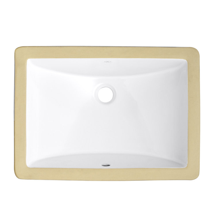 Webster 20 In. Rectangle Undermount Bathroom Sink