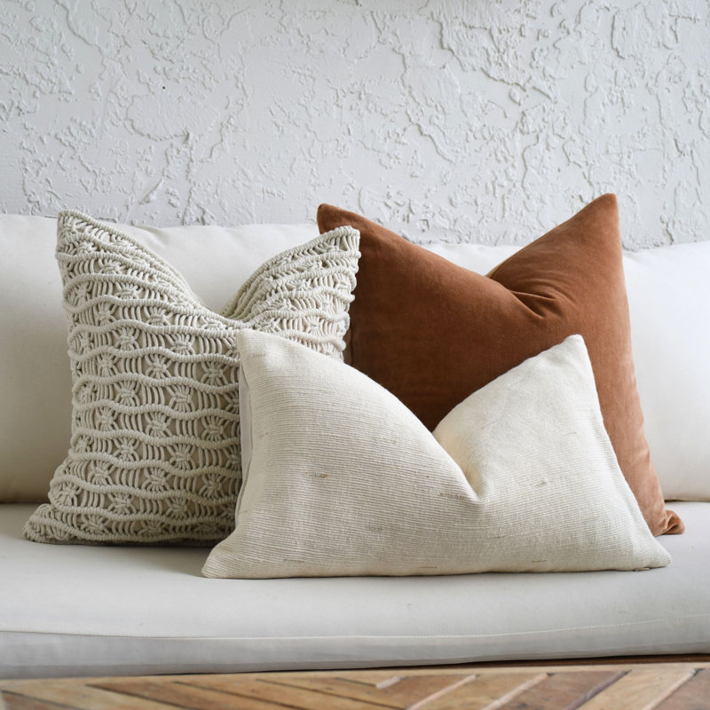 Velvet with Macrame & Lumbar Bundle