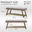 Banc de rangement rembourré en polyester l 45,3 po Hahnville-1014490263