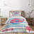 Cartoon Coastal Polyester Coverlet-41893645