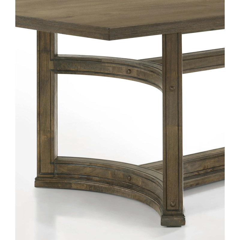 Parfield Oak 7Pcs Dining Room Set