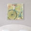 « bicycle blue », reproduction sur toile tendue-187833888