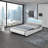 Atropos LED Faux Leather Bed Frame with Mattress Options-1015266040-1015266043-1016700054