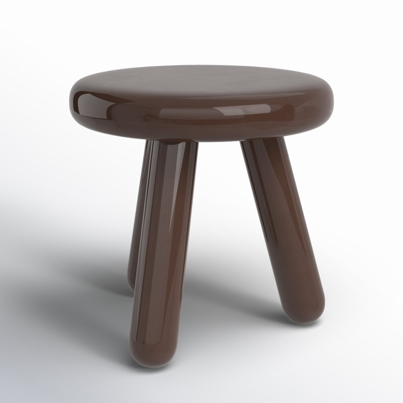 Cerro Accent Table Lacquer, Brown