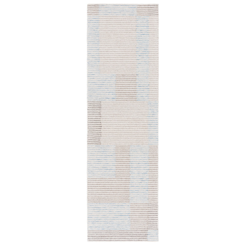 Metro 481 Hand Tufted Wool Pile Abstract Rug, Runner 2'3" x 8'