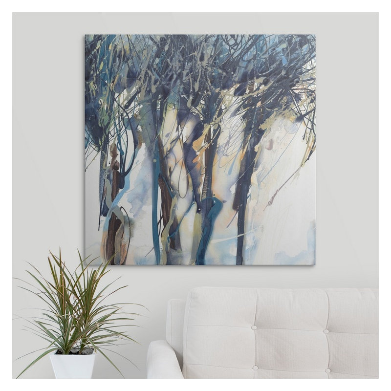 «Dynamics I», reproduction d'art Funkley, H 35 po x l 35 po x P 1,5 po, Toile