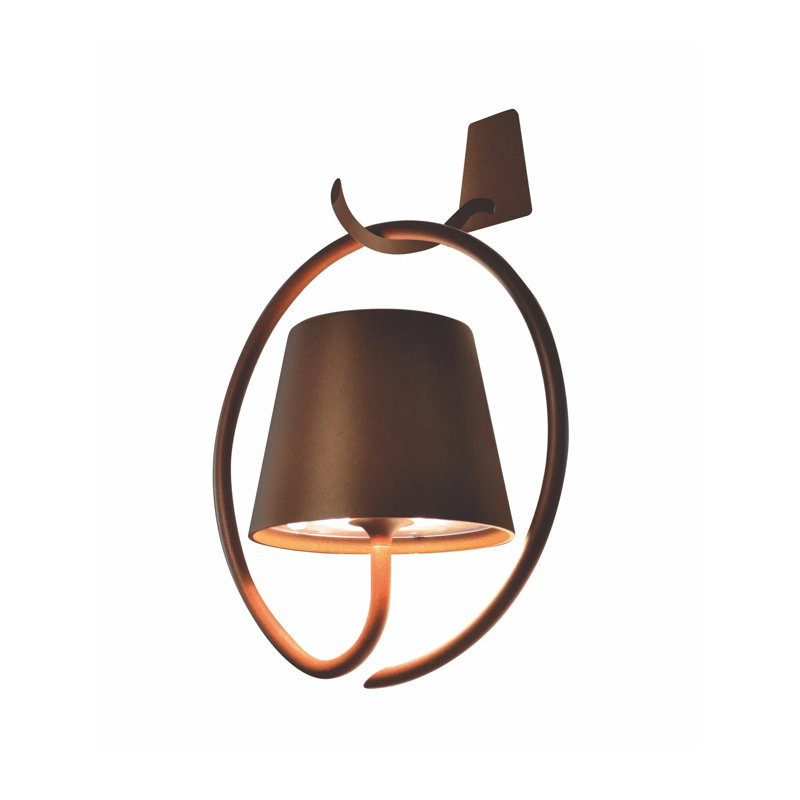Poldina Pro Wall Lamp With Mounting Hook, Rust