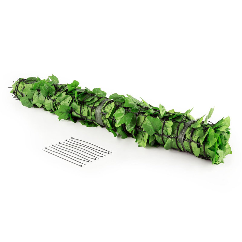 Ivy Balcony Privacy Fence Panel, Light Green, 300cm x 150cm