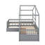 Lit plateforme simple avec trois tiroirs de rangement-1661594554