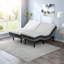 Base de lit réglable avec pieds réglables, zéro gravité et anti-ronflement, télécommande sans fil, base de lit électrique avec 3 barres de retenue-389461115