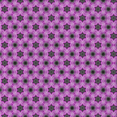 Tapis magenta/noir à motifs