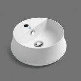 Britannia 16.62" Round Above Mount Basin with Single Faucet Hole Drill