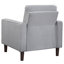 Fauteuil d'appoint rembourré Harvey