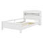 Lit plateforme en bois avec lumière DEL intégrée, tête de lit et garde-corps Hatchell-105767792-122898834
