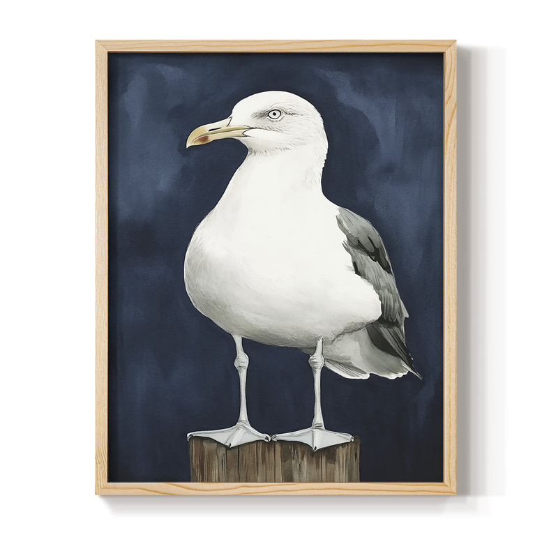 NAUTICAL Series CXL III, reproduction d'art encadrée - bois massif, H 11 po x l 9 po