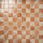 Greta 5x5 Checkered Glossy Textured Porcelain Tile-854138823