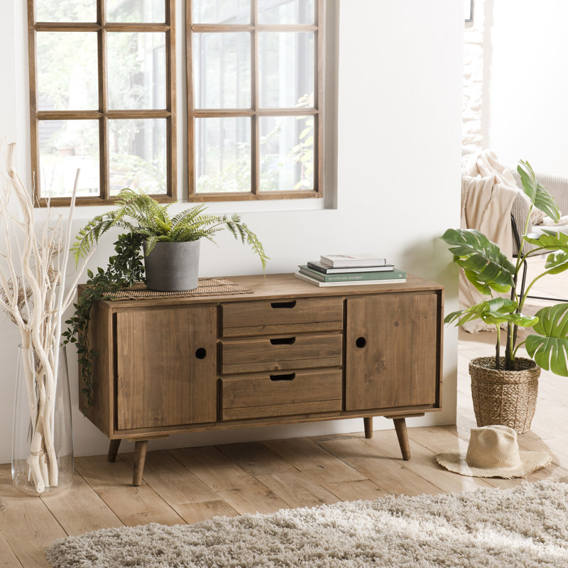 Carrigan 110cm Solid Wood Sideboard