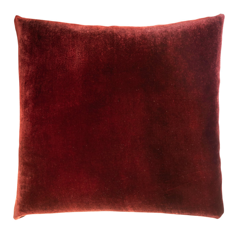 Square Pillow Cover & Insert, Paprika, Square 26"