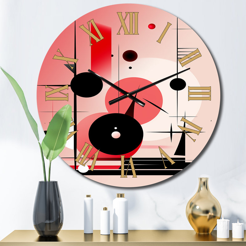 Colleene - Horloge murale géométrique moderne, Petit