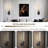 Martajah Solid Brass Wall Sconces with Tube Glass (Bulbs Include) (Set of 2)-799719297-801368376