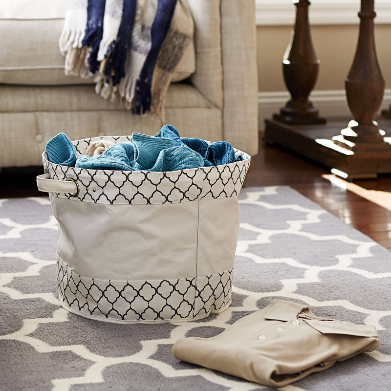 Canvas Laundry Hamper with Handles